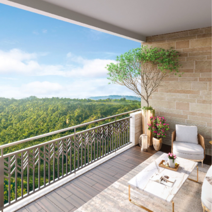 Balcony, lodha-massimo 3 Bedroom 1726 Sq.Ft. Apartment In Baner Pune 7869334