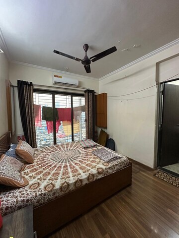 Master Bedroom in 2.5 BHK Apartment at Sethia Kalpavruksh Heights, Kandivali West – for Sale