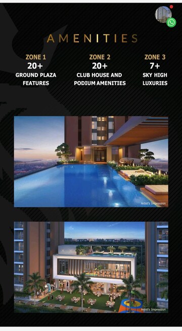 3 BHK Apartment – Exterior View View at Rama Metro Life Ultima Residences, Tathawade - for Sale