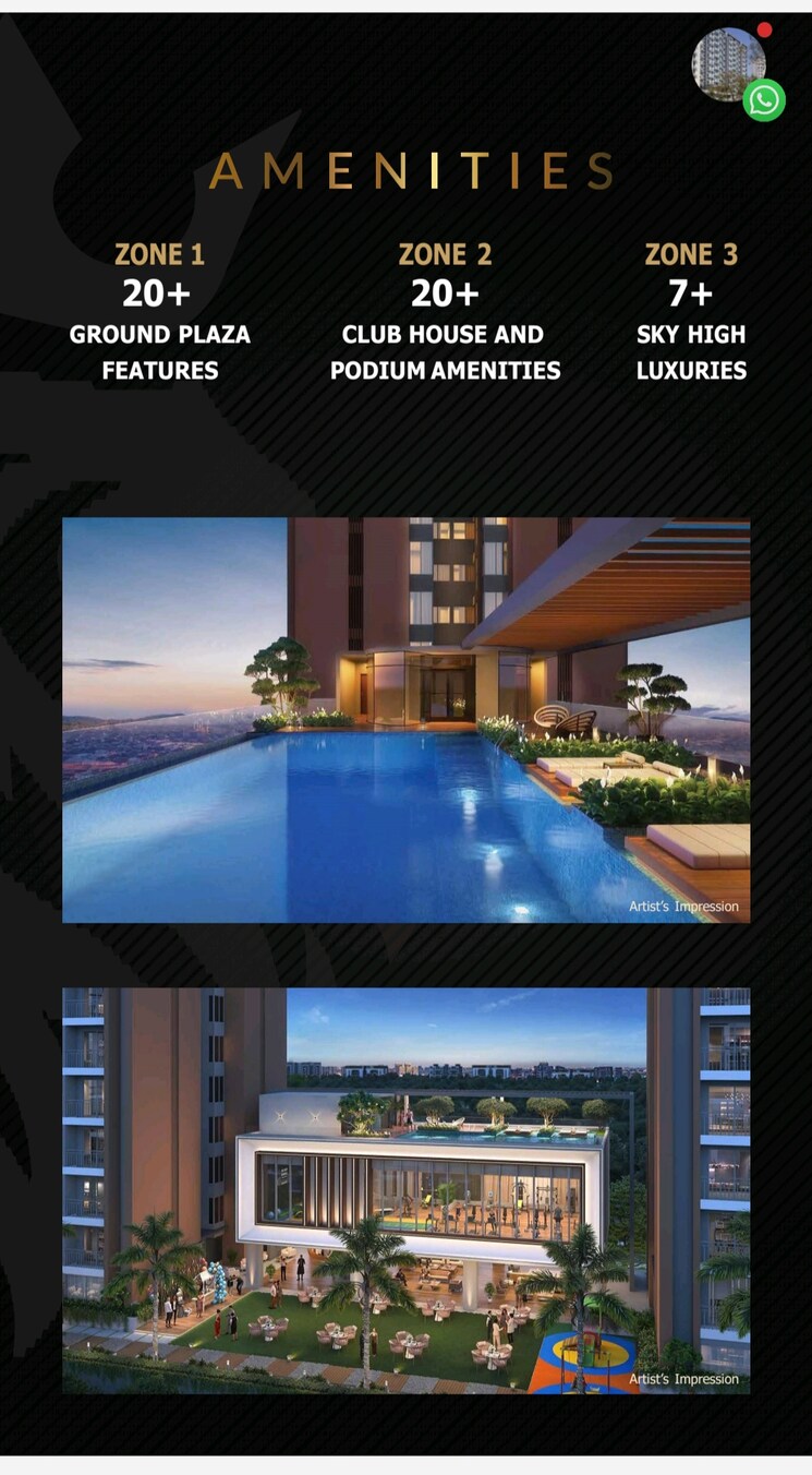 Exterior View, rama-metro-life-ultima-residences 3 Bedroom 1241 Sq.Ft. Apartment In Tathawade Pune 7869883