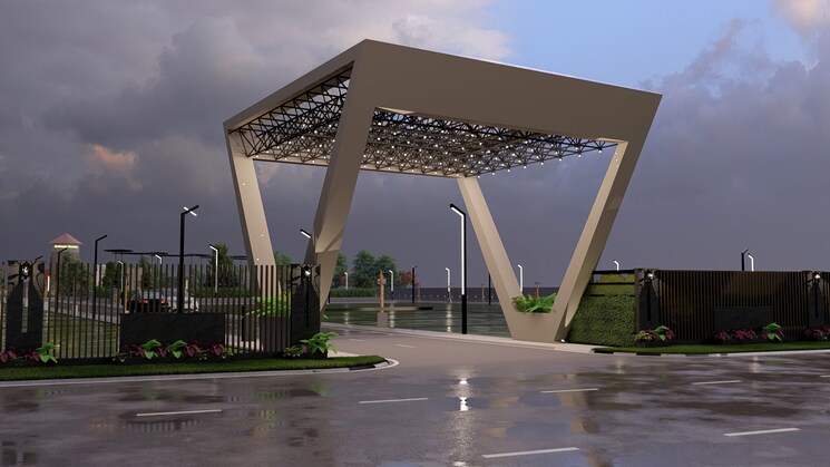 Exterior View, super corridor  800 Sq.Ft. Plot In Super Corridor Indore 7869918