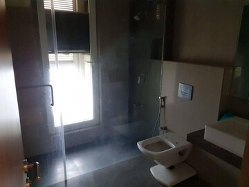 Bathroom in 3 BHK Apartment at K Raheja Vivarea, Mahalaxmi – for Rent