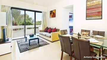 Master Bedroom in 1 BHK Apartment at Ajmera Crosstown One, Kalyan West – for Sale