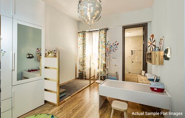 Attached Bathroom in 3 BHK Apartment at Emaar Palm Heights, Sector 77 – for Sale