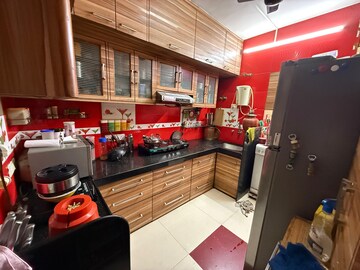 Kitchen in 1 BHK Apartment at Harsh Kaushal Tower, Dahisar East – for Sale