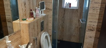 Bathroom in 3 BHK Apartment at Oberoi Beach House, Juhu – for Rent