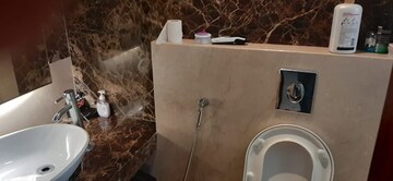 Bathroom in 3 BHK Apartment at Oberoi Beach House, Juhu – for Rent