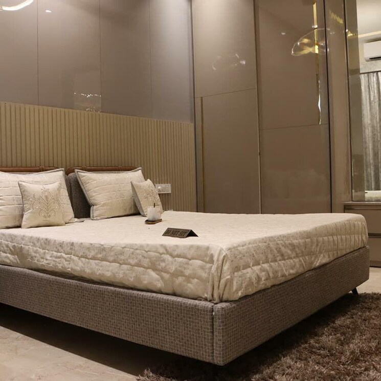 Bedroom, maya-green-lotus-utsav 3 Bedroom 2100 Sq.Ft. Apartment In International Airport Road Zirakpur 7870403