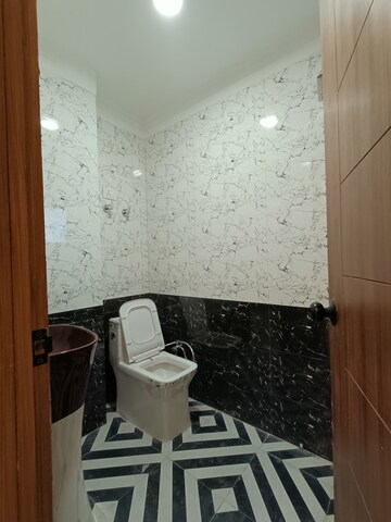 Bathroom in 3 BHK Builder Floor at Panchsheel Vihar – for Sale