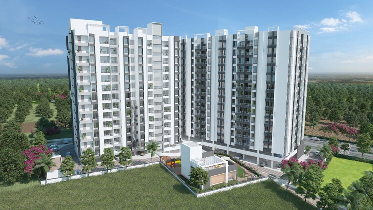 Exterior View, yash-florencia 2 Bedroom 800 Sq.Ft. Apartment In Kondhwa Pune 7870739