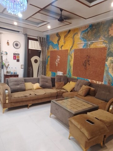 Living Room in 3 BHK Builder Floor at Vasundhara Sector 10 – for Sale
