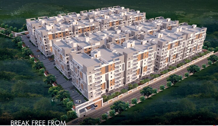 Exterior View, garuda-grandeur 2 Bedroom 1249 Sq.Ft. Apartment In Bowrampet Hyderabad 7871132