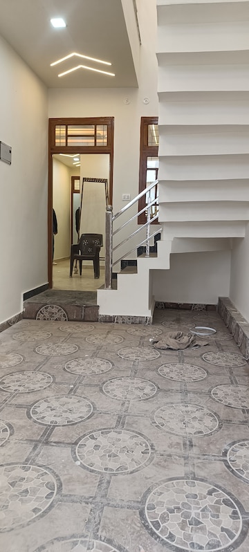 Staircase in 3 BHK Villa at Arsha Madhav Greens, Gomti Nagar – for Sale