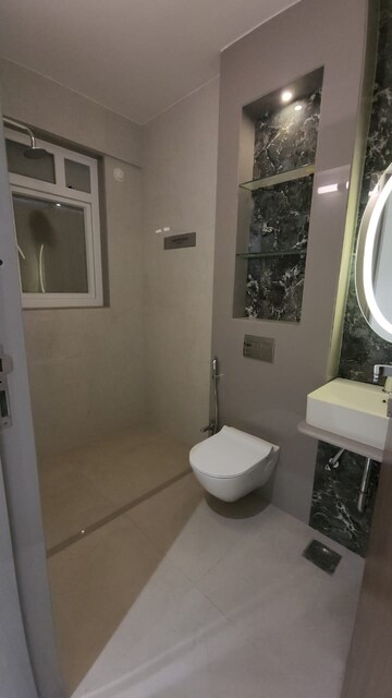 Bathroom in 3 BHK Apartment at Erandwane – for Sale