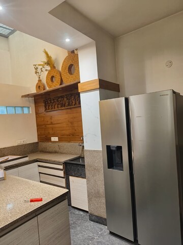 Kitchen in 4 BHK Builder Floor at Green Park – for Rent