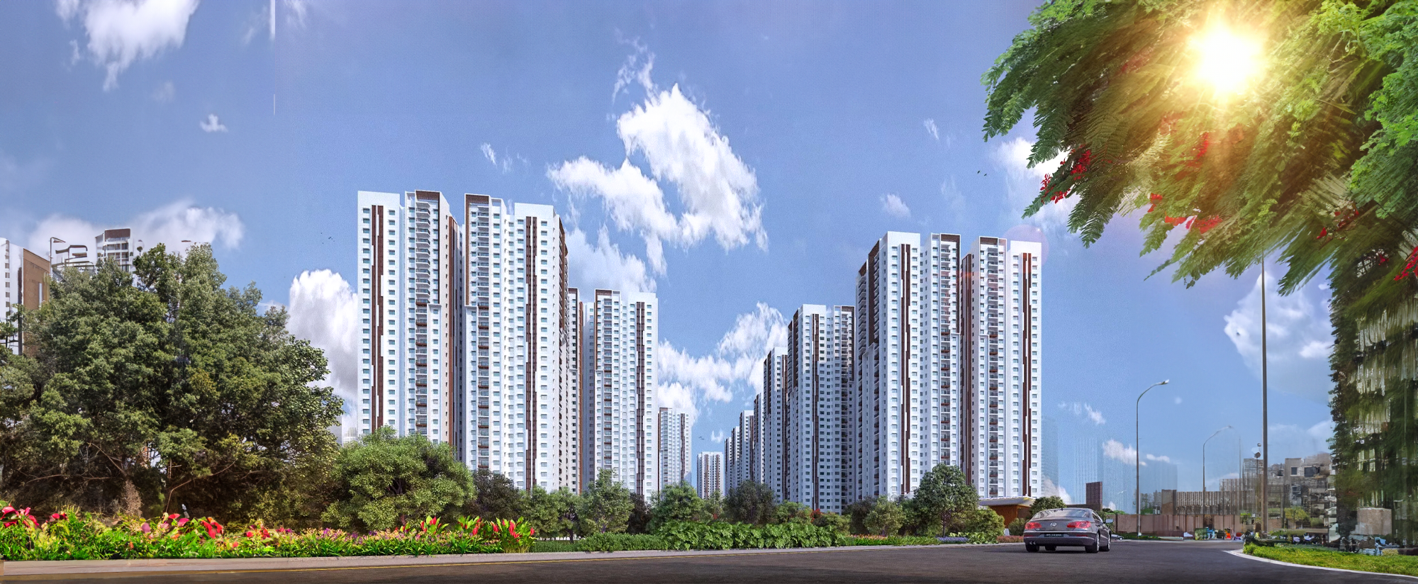 3 BHK + Pooja Room Apartment For Sale in Aparna Zenon