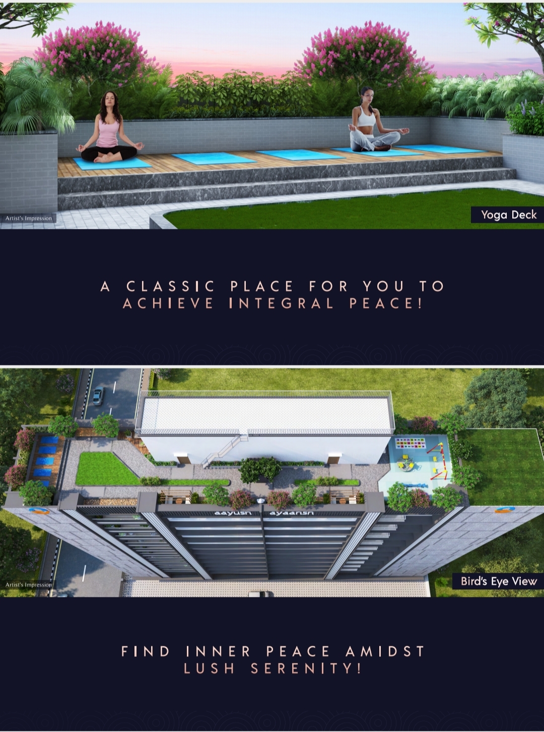 3 BHK 1034 Sq.Ft. Apartment in Aayush Ayaansh