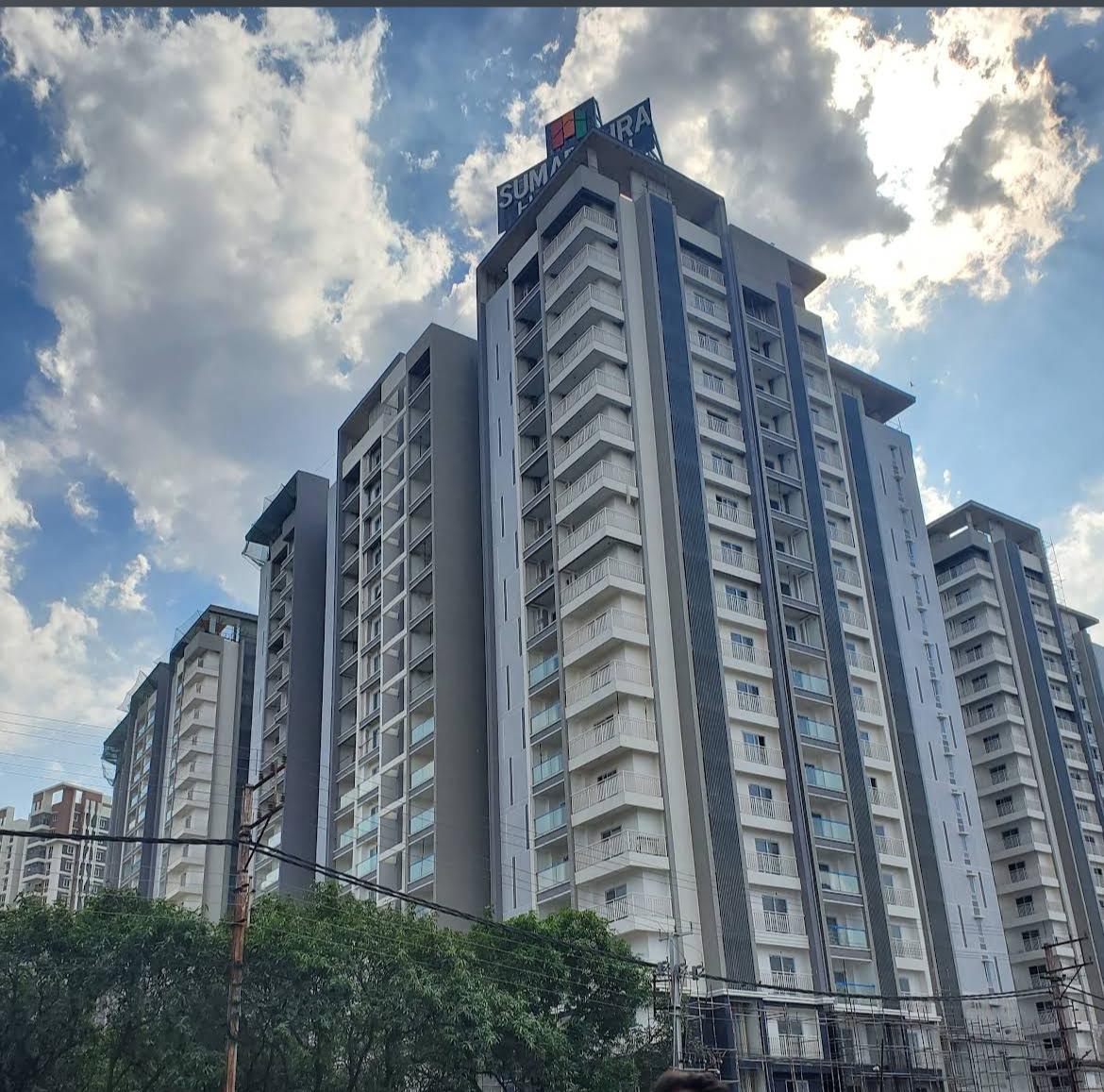 3 BHK + Pooja Room,Servant Room,Study Room,Extra Room Apartment For Sale in Sumadhura Horizon