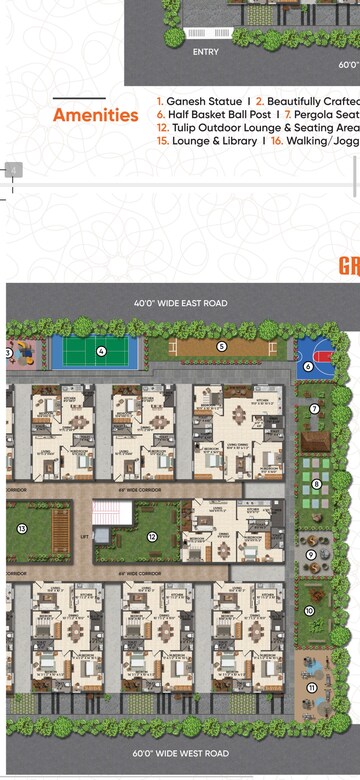 Master Plan in 2 BHK Apartment at Rudhra Bhuvi, Pragathi Nagar – for Sale