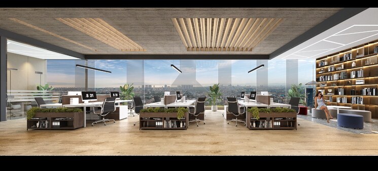  Parking, dream-ikon Commercial Office Space 750 Sq.Ft. In Nerul Navi Mumbai 7872989