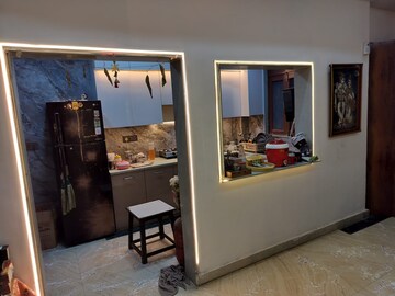 Living Room in 3 BHK Apartment at Saya Gold Avenue, Vaibhav Khand – for Sale
