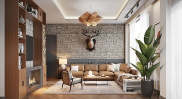Living Room in 4 BHK Villa at Kasumpti – for Sale