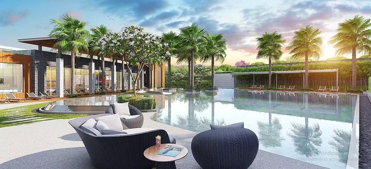 Balcony, tulip-yellow 3 Bedroom 1704 Sq.Ft. Apartment In Sector 69 Gurgaon 7873892