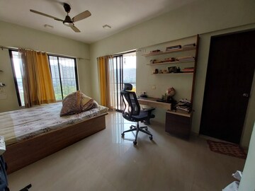 Bedroom in 3 BHK Apartment at Rutuparna Apartments, Baner – for Rent