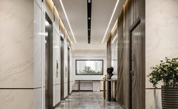 Building Lobby in 3 BHK Apartment at SS Cendana, Sector 83 – for Sale