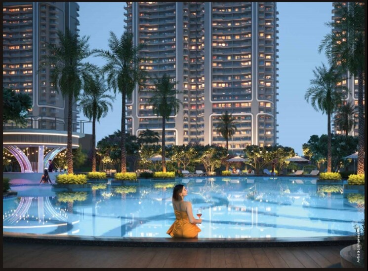 Swimming Pool, sobha-altus 4 Bedroom 3914 Sq.Ft. Apartment In Sector 106 Gurgaon 7874285