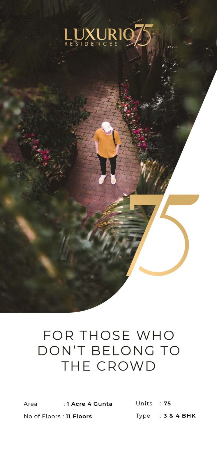 Master Bedroom, shree-luxurio-75-residences 4 Bedroom 4030 Sq.Ft. Apartment In Serilingampally Hyderabad 7874417