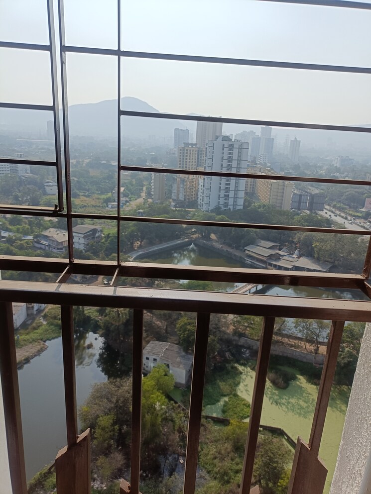 Balcony, dynamic-crest 1 Bedroom 450 Sq.Ft. Apartment In Shilphata Thane 7874469