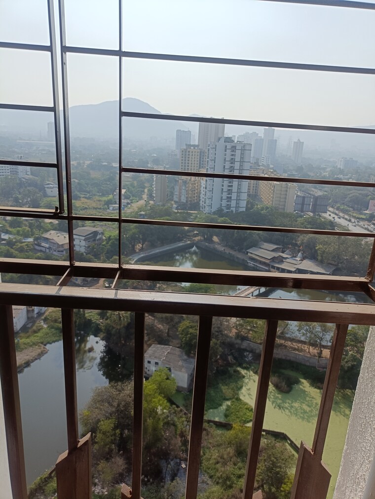 Balcony, dynamic-crest 1 Bedroom 450 Sq.Ft. Apartment In Shilphata Thane 7874469