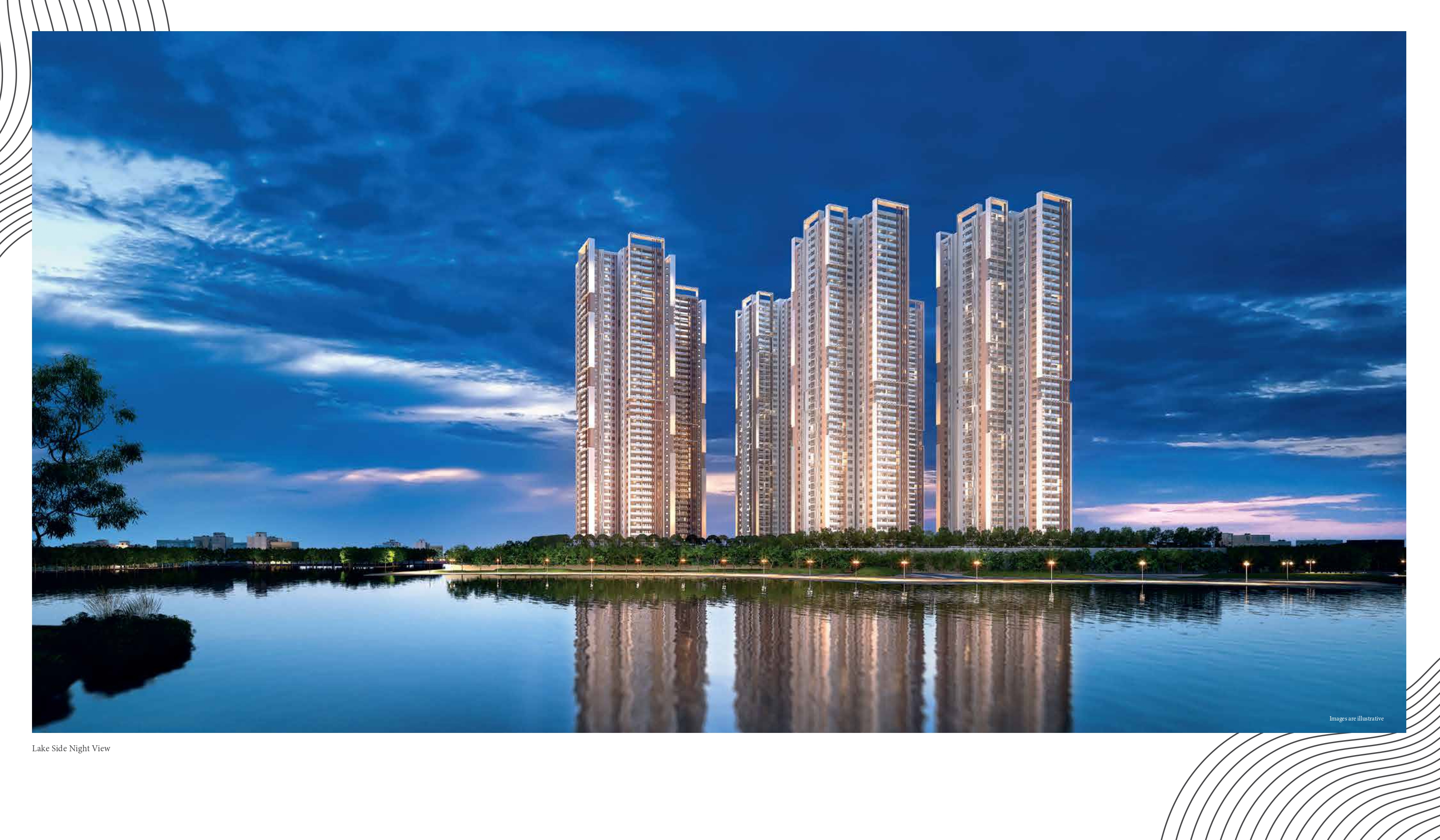 2 BHK 2565 Sq.Ft. Apartment in My Home Apas