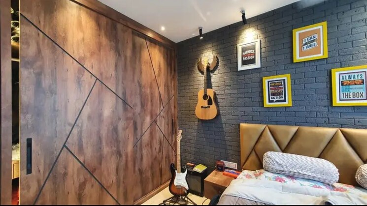 Bedroom, one-hiranandani-park 3.5 Bedroom 1800 Sq.Ft. Apartment In Ghodbunder Road Thane 7874759