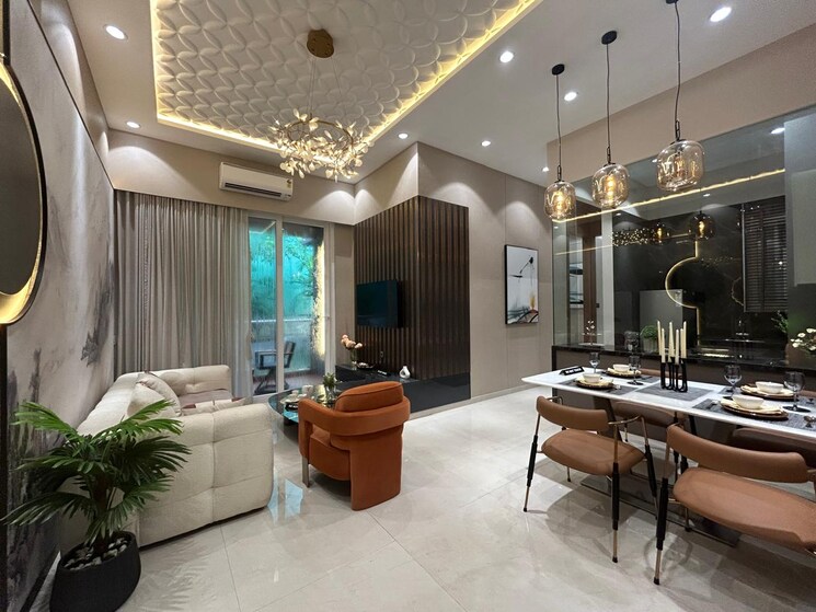 Living Room, ruparel-stardom 2 Bedroom 737 Sq.Ft. Apartment In Malad West Mumbai 7874808