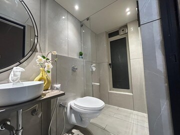 Bathroom in 2 BHK Apartment at Gurukrupa Marina Enclave, Malad West – for Sale