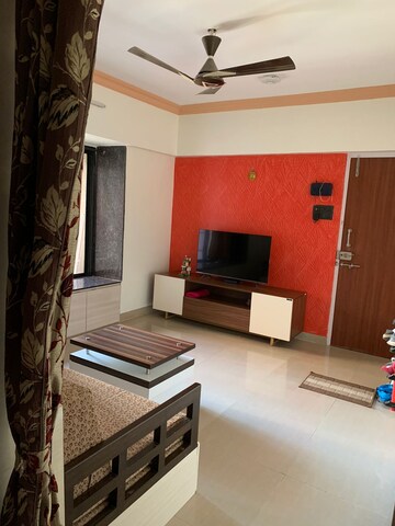 Living Room in 1 BHK Apartment at Shree Salasar Sunflower CHS, Hatkesh Udhog Nagar – for Sale