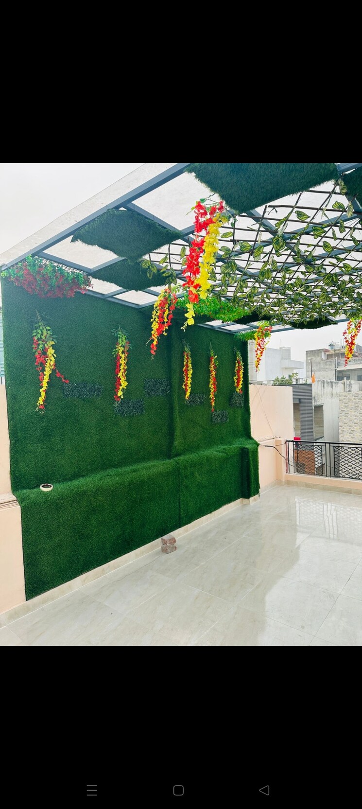 Garden, kanha-apartments-indirapuram 3 Bedroom 1450 Sq.Ft. Builder Floor In Shakti Khand 2 Ghaziabad 7874977