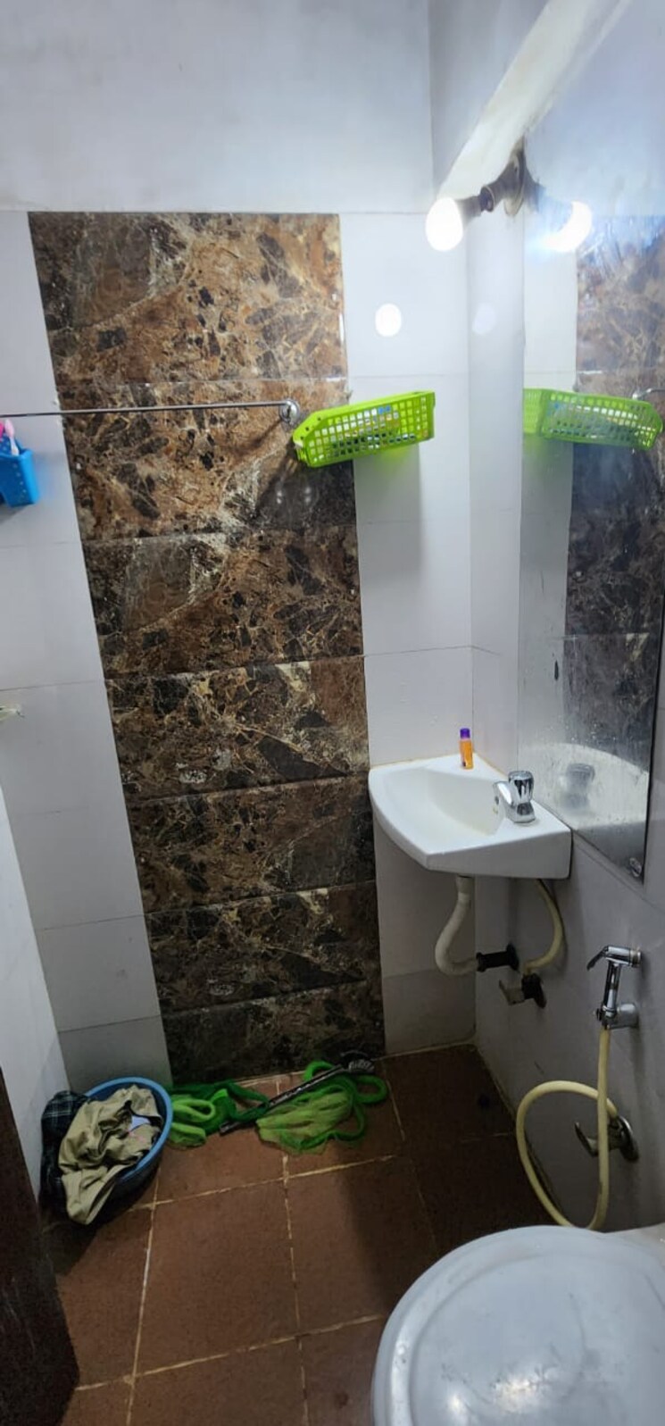 Bathroom, sethia-green-view 1 Bedroom 400 Sq.Ft. Apartment In Goregaon West Mumbai 7875356