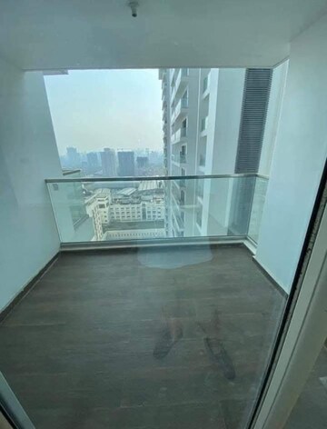 Balcony in 4 BHK Apartment at Sheth Avalon Phase 2, Majiwada – for Rent