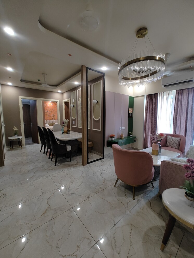 Living Room, vrinda-heritage-skyward 3 Bedroom 1298 Sq.Ft. Apartment In Sector 1 Greater Noida Greater Noida 7875498