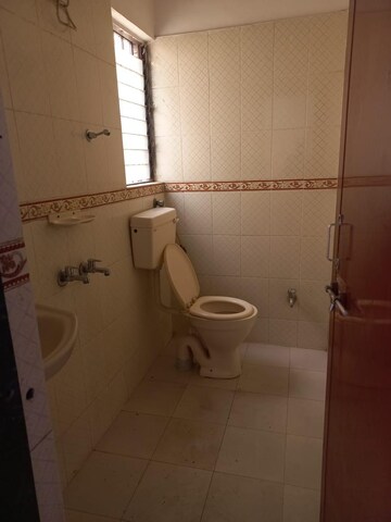 Bathroom in 2 BHK Apartment at Gulmohar Symphony, Kharadi – for Rent