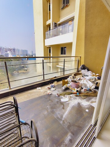 Balcony in 3 BHK Apartment at Benchmark Cyprus, Punawale – for Rent