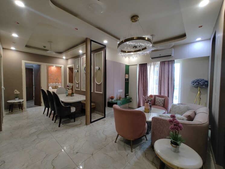 Living Room, vrinda-heritage-skyward 3 Bedroom 1698 Sq.Ft. Apartment In Sector 1 Greater Noida Greater Noida 7875786