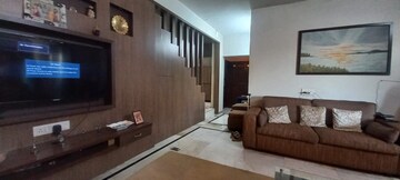 Living Room in 4 BHK Penthouse at Vastrapur – for Sale