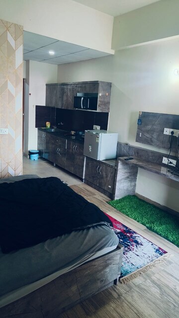 Kitchen in 1 BHK Apartment at Paramount Golfforeste, Zeta I Greater Noida – for Rent