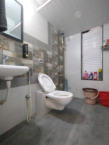 Bathroom in 2 BHK Apartment at Vaman Apartment, Kharghar – for Sale