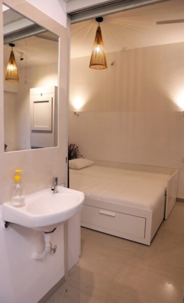 Bathroom in 2 BHK Apartment at Omkar Signet, Malad East – for Sale