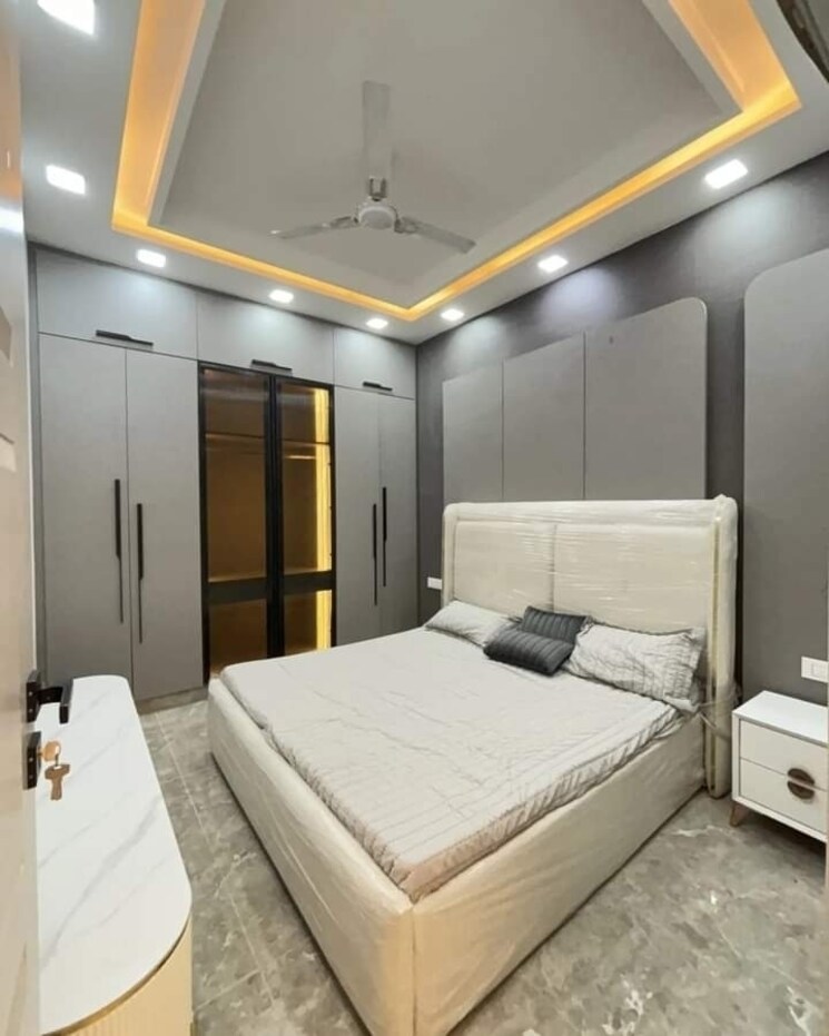 Bedroom, mahavir enclave 4 Bedroom 1400 Sq.Ft. Builder Floor In Mahavir Enclave Delhi 7876334